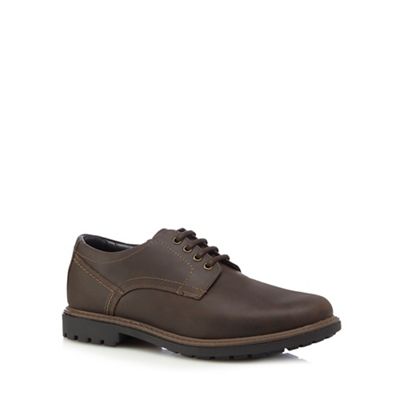 Dark brown 'Skipper' Derby shoes